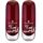 essence gel nail colour, Nagellack, Nr. 14, Rot, langanhaltend, Expressergebnis, schnelltrocknend, glänzend, acetonfrei, vegan, ohne Mikroplastikpartikel, ohne Konservierungsstoffe, 2er Pack (8ml)