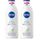 NIVEA Body Lotion Aloe & Pflege, Körpercreme mit Tiefenpflege Serum für 72h Feuchtigkeit, Körperlotion mit purem Hyaluron und Aloe Vera natürlichen Ursprungs(400 ml) (Packung mit 2)