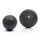 BODYMATE SET aus Faszien-Ball (Durchmesser 8cm) und großem Faszien-Ball (12cm) Schwarz, Selbstmassage-Ball für Faszientraining