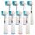 GENKENT Ersatzbürstenköpfe kompatibel mit Oral B Braun, professionelle elektrische Zahnbürstenköpfe für Oral-B Pro 500/750/1000/1500/3000/3757/5000/7000/7500/8000, 8 Stück, 8 Stück