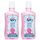 Spry Xylitol Mundspülung ohne Fluorid mit Zahnschmelz-Schutz – Sanfte, natürliche Bubble-Gum - 473 ml (2er-Pack)