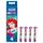Oral-B Kids Aufsteckbürsten, Sortierte Motive, (zufällige Motivauswahl) | 4 Stück (1er Pack)