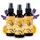 Bee Happy Kissenspray Set 3x100ml – Bio Lavendel-Orangen mit ätherischen Ölen – Frischer Duft für Kissen, Bett & Schrank – Ideal für Yoga, Entspannung, Konzentration & als Raumspray