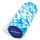 Body & Mind® Faszienrolle Massage-Rolle Fitnessrolle Sportrolle Therapierolle; Faszien-Training am Oberkörper, Nacken, Rücken, Beine, Waden & allen anderen Muskelgruppen; 33 x 14,5 cm; Blau-Weiß