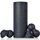 Fitnessrolle Faszienrolle Set 5-T Faszienball Blackroll Foam Roller Faszien Set mit Faszienball Faszienrolle Klein und Duoball Triggerpunkt für Yoga Faszien Training von Muskeln blue