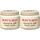 Burt's Bees® 99% natürliche feuchtigkeitsspendende Mandel- und Milch-Handcreme — 56,6 Gramm Glas (Packung mit 2)