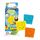 INKEE SPONGE BOB Badebomben Kinder Mini Pack - 3er Pack Badekugeln mit spaßigen Farben, PopCorn Aroma & Mandelöl - SpongeBob Schwammkopf Spielzeug