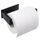 Eowihor Toilettenpapierhalter Ohne Bohren, Selbstklebend Toilettenpapierrollenhalter Edelstahl Klopapierhalter Wc Halter Rollenhalter Klorollenhalter für Küche und Badzimmer, Schwarz