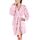 Gräfenstayn Bademantel Damen flauschig mit Kapuze - Kuschelfleece - Öko-Tex Standard 100 - Morgenmantel leicht & kurz - Größe (XL, Rosa)
