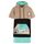 WAVE HAWAII Bade-Poncho Damen & Herren “Ericeira”, Größe M, 160-190cm, 95% Baumwolle Surf-Poncho Erwachsene, Frottee-Handtuch mit hoher Wasserabsorption, Umziehhilfe, Made,n Portugal