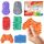 6 Stück Fidget Toys Sensory Stones Sensorik Spielzeug Anti Stress Kinder Sensorisches Spielzeug, Sensory Worry Stone Sensory Toys Stressabbau, Sensory Fidget Toys Autism Toy (6 Stück Tech-Shaped)