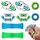 Fidget Toys ADHD Toys,8 Stück ADHS Spielzeug Fidget Toys Anti Stress Spielzeug,Tangle Fidget Toy für Kinder Erwachsene Fidget Toys for Anti Angst Geschenke