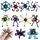 Transformable Fidget Spinner, Robot Finger Toy with Chain, Stress Relief Toy for Adults and Teens (20)