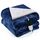 OneAmg Heizdecke mit Abschaltautomatik, 133 x 155cm 10-Stunden-Timer und 6 Heizstufen, Wärmedecke Elektrisch- Mit Digitaler Fernbedienung, Maschinenwaschbar,Heated Blanket Blue
