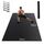 HAPBEAR Extra Large Wide Sports Mat, Fitness Mat, Gymnastics Mat, Non-Slip Yoga Mat, 305 cm x 183 cm x 8 mm Thick, High Density, Ultra Durable PVC, Training Mats with Fitness Bands, Shoe-Friendly-08