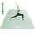HAPBEAR Yogamatte XXL- Extra Groß Breit Yoga Matte, Sportmatte Fitnessmatte Rutschfest 198cm x137cm x6mm Dicke,Ultra Haltbar, Gymnastikmatte für Pilates, Gym, Zuhause, Workout