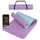 ALPIDEX Yogamatte rutschfest 190 x 61 x 0.6 cm | 190 x 90 x 0.6 cm E-Book Phthalatfreie Fitness TPE Matte Gymnastik Turnen Pilates Sport Yoga Trainingsmatte, Lavender/Ice Blue, 190 x 61 x 0.6 cm
