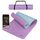 ALPIDEX Yogamatte rutschfest 190 x 61 x 0.6 cm | 190 x 90 x 0.6 cm E-Book Phthalatfreie Fitness TPE Matte Gymnastik Turnen Pilates Sport Yoga Trainingsmatte, Lavender/Ice Blue, 190 x 90 x 0.6 cm