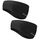 Winter Sport Stirnband für Damen und Herren - Ohrenwärmer Stirnbänder Ohrenschützer Warm Headband for Jogging, Laufen, Wandern, Fahrrad Motorrad Fahren Schwarz 2 Stück Farbe 1