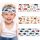 BETESSIN 3 Stück Haarband Jungs Auto Kinder Stirnband Bagger Jungen Sport Haarbänder Elastisches Kopfband Fahrzeug Breite Sportstirnband Headband für Schule Sport Freizeit in 3 Stilen