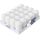 Horeca Candles - Stumpenkerzen - Weiß - Ø 4 x 7 cm - 120er Set Blockkerzen - Lange Brenndauer 12 Stunden - Ohne Duft - Kerzen für Haushalt, Feiern und Gastronomie