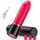 Mini Vibrator Vibratorensets für frauen Mit Vier Silikonköpfe-Sex Toys Lipstick Vibration für Frauen Sex Spielzeug für die Frau mit 10 VibrationModi, Leise Vibratoren Sexspielzeug (Vibratorensets)
