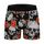 Aueyan, Totenkopf-Boxershorts, Herren-Unterwäsche, Halloween-Boxershorts, Emo-Unterhose, Gothic-Skelett-Druck, Gothic-Zubehör, Rose, XXL