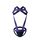 JOCKMAIL Herren Harness mit Jockstrap Bodysuit Sexy Herren Schultergurte G-String Tanga Schultergurt Fitness Einteiler, violett, M