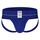 GYM Herren klassischer Sport-Slip mit 7,6 cm breitem Band, Königsblau, XX-Large