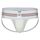 GYM Herren 7,6 cm breites Band Classic Athletic Supporter, Weiss/opulenter Garten, Large