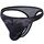 Summer Code Herren G String Tanga Männer Low Rise Micro Mesh Tanga Unterwäsche T-Back Unterhose mit Stretch, Schwarz, XXL