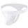 Summer Code Herren G String Tanga Männer Low Rise Micro Mesh Tanga Unterwäsche T-Back Unterhose mit Stretch, Weiß, S