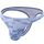 Summer Code Herren G String Tanga Männer Low Rise Micro Mesh Tanga Unterwäsche T-Back Unterhose mit Stretch, Blau, XXL