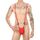 Sexy Herren Tanga Borat Mankini Bademode Outfit für Männer, Einheitsgröße, B. Rot, One size