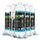 BiOHY Grundreiniger (6 x 1 Liter) + Dosierer | Bodenreiniger Konzentrat gegen hartnäckige Verkrustungen & Pflegefilme | reinigt alle säure- & wasserfesten Oberflächen | für maschinelle & manuelle