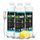 BiOHY Glasreiniger für Fenstersauger (3 x 1 Liter) + Dosierer | Fensterreiniger Konzentrat für alle Fenstersauger | Bio Reinigungsmittel sorgt für streifenfreien Glanz | Glasreiniger
