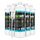 BiOHY Profi Fensterreiniger (6 x 1 Liter) + Dosierer | Glasreiniger Konzentrat | für Fenstersauger geeignet | streifenfreie Reinigung von Glas-, Fenster- & Spiegelflächen | ideal für Haushalt & Auto