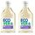 Ecover Bio, Farbwaschmittel Apfelblüte & Freesien, Farbwaschmittel zum Konservieren und Schützen von Kleidung, 30 Ladungen, 1.5L (Packung mit 2)