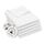 ZOLLNER 5er Set Geschirrtücher Baumwolle in 50x70 cm - super saugstarke und robuste Küchentücher - waschbar bis 60°C – in weiß - Gastronomiequalität - Oeko Tex® Zertifiziert