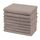 gryeer 8er-Set Microfaser Geschirrtücher, weiche, super saugfähige und fussel freie Küchentücher, 45 x 65 cm (Khaki)
