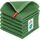 Moosfor Geschirrtücher 100% Baumwolle, 6er Set 30 x 30 cm, Weiche Geschirrhandtücher Küchenhandtücher Saugfähig Küchentücher Dicke Premium Geschirrtuch Spüllappen Putzlappen, Grasgrün