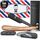Rasiermesser Barber set 20 Halbe Klingen Etui Leder Reise SAKKAL |Rasierer Friseur Herren Handbart Barber Professional Kit Classic Handpflege Precision Friseurmechanik bartschablonen Bois edelstahl