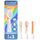demirdental Ersatzbürsten für Kinder passend für Philips Sonicare Ersatzbürsten Kids, Compact Mini geeignet für 3-6 Jahre, entspricht HX6034 HX6033, Orange, 3er Set