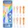 demirdental Ersatzbürsten für Kinder passend für Philips Sonicare Ersatzbürsten Kids, Compact Mini geeignet für 3-6 Jahre, entspricht HX6034 HX6038, Orange, 8er Set