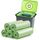 Muellbeutel Bio Müllbeutel 6 Liter 1.2Gallon 120 Stück - Trash Bags Abbaubar Maisstärke Material Recycelt Organic Waste Bin Liners Für KüChen Badezimmer Wohnzimmer Hellgrün