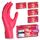 ARNOMED Einweghandschuhe Rot 100 Stück/Box, Einmalhandschuhe XS, Nitrilhandschuhe, Handschuhe Einweg puderfrei, latexfreie Gummihandschuhe, Einweghandschuhe in XS, S, M, L & XL verfügbar