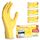 ARNOMED Einweghandschuhe Gelb 100 Stück/Box, Einmalhandschuhe S, Nitrilhandschuhe, Handschuhe Einweg puderfrei, latexfreie Gummihandschuhe, Einweghandschuhe in XS, S, M & L verfügbar