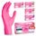 ARNOMED Einweghandschuhe Pink mit 100 Stück/Box, Einmalhandschuhe S, Nitrilhandschuhe, Handschuhe Einweg puderfrei, latexfreie Gummihandschuhe, Einweghandschuhe in XS, S, M, L & XL verfügbar