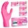 ARNOMED Einweghandschuhe Pink mit 100 Stück/Box, Einmalhandschuhe XS, Nitrilhandschuhe, Handschuhe Einweg puderfrei, latexfreie Gummihandschuhe, Einweghandschuhe in XS, S, M, L & XL verfügbar