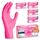 ARNOMED Einweghandschuhe Pink mit 100 Stück/Box, Nitrilhandschuhe L, Einmalhandschuhe, Handschuhe Einweg puderfrei, latexfreie Gummihandschuhe, Einweghandschuhe in XS, S, M, L & XL verfügbar